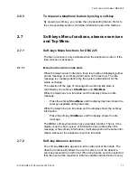 Preview for 17 page of Aastra DBC 225 Directions For Use Manual