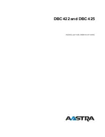 Aastra DBC 422 Installation Instructions Manual preview