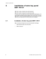 Preview for 91 page of Aastra DBC 422 Installation Instructions Manual