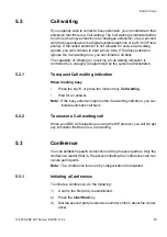 Preview for 50 page of Aastra DBC 425 Directions For Use Manual