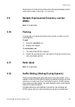 Preview for 54 page of Aastra DBC 425 Directions For Use Manual