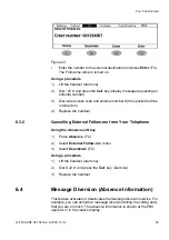 Preview for 60 page of Aastra DBC 425 Directions For Use Manual