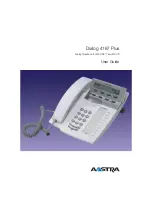 Aastra Dialog 4187 Plus User Manual предпросмотр