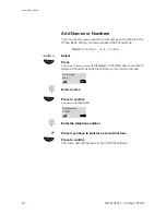 Предварительный просмотр 54 страницы Aastra DT292 User Manual