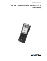 Aastra DT390 User Manual предпросмотр