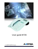 Aastra M725 User Manual preview