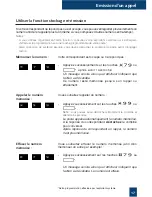 Preview for 22 page of Aastra M740E Manual Utilisateur