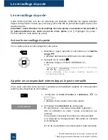 Preview for 75 page of Aastra M740E Manual Utilisateur