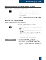 Preview for 76 page of Aastra M740E Manual Utilisateur