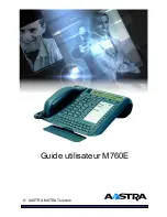 Aastra M760E Guide Utilisateur preview