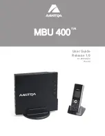 Предварительный просмотр 1 страницы Aastra MBU 400 41-001286-00 User Manual