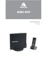 Aastra MBU 400 Installation Manual preview