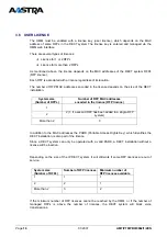 Предварительный просмотр 16 страницы Aastra NeXspan 50 Installation And Maintenance Manual