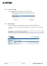 Предварительный просмотр 58 страницы Aastra NeXspan 50 Installation And Maintenance Manual