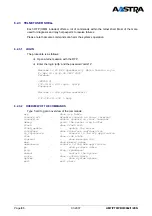 Предварительный просмотр 83 страницы Aastra NeXspan 50 Installation And Maintenance Manual