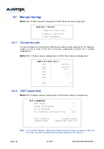 Preview for 164 page of Aastra NeXspan 50 Installation Manual