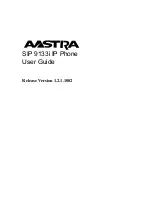 Preview for 1 page of Aastra SIP SIP9133i User Manual