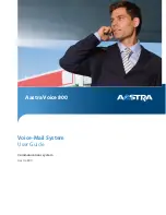 Aastra VOICE 800 User Manual preview