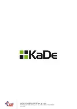 Предварительный просмотр 12 страницы AAT KaDe KDH-KS3012-IP Installation Manual