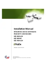 Предварительный просмотр 1 страницы AAT KZC-800-H Installation Manual