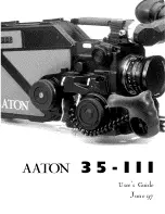 Preview for 1 page of AAton 35-III User Manual