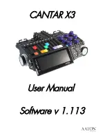 AAton CANTAR X3 User Manual предпросмотр