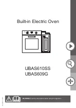 Предварительный просмотр 1 страницы AAUK UBAS609G Manual