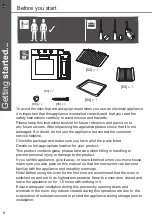 Предварительный просмотр 8 страницы AAUK UBAS609G Manual