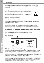 Предварительный просмотр 18 страницы AAUK UBAS609G Manual