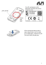 Предварительный просмотр 4 страницы AAVA MOBILE Inari5 Quick Start Manual