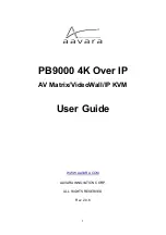 Preview for 1 page of AAVARA PB9000W User Manual