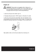 Предварительный просмотр 20 страницы AAVIX AGT1321 Owner'S Manual