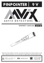 AAVIX AGT310B Owner'S Manual preview