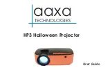 AAXA Technologies HP3 Halloween Projector User Manual предпросмотр