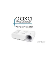 AAXA Technologies M4 User Manual предпросмотр