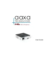 Предварительный просмотр 1 страницы AAXA Technologies M6 User Manual