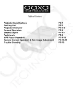 Preview for 2 page of AAXA Technologies P2 Jr. User Manual