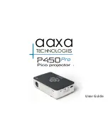 AAXA Technologies P240 PRO PICO User Manual предпросмотр