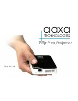AAXA Technologies P2jr Pico User Manual preview