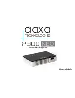 AAXA Technologies P300 Neo User Manual preview