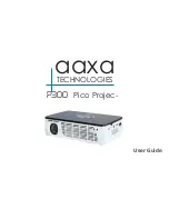 AAXA Technologies P300 User Manual preview