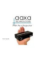 AAXA Technologies P4X User Manual preview