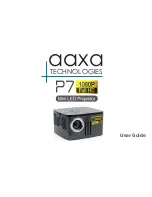 AAXA Technologies P7 User Manual preview