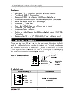 Предварительный просмотр 2 страницы AAxeon 2-Port RS232/422/485 Combo Serial to USB2.0Adapter Installation Manual