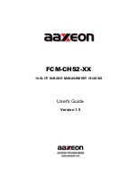 AAxeon FCM-CHS2 Series User Manual preview