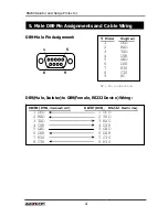 Preview for 4 page of AAxeon RS232 Installation Manual