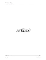 Preview for 138 page of AB Sciex QTRAP 4500 LC/MS/MS system System User'S Manual