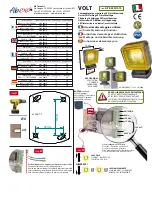 AB Tecno Abexo VOLT APE-550/1010 Assembly And Use Instructions preview