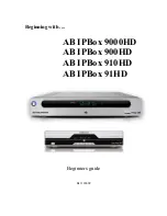 Preview for 1 page of ab IPBox 9000HD Manual