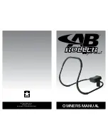 ab Roller with Pro Assist Owner'S Manual preview